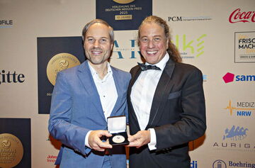 Verleihung des German Medical Award 2025 an Prof. Dr. med. MSc. Matthias Willmann und Prof. Dr. Thomas Müller