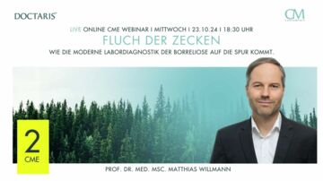 Online Webinar über die neuesten Diagnosemöglichkeiten bei Borreliose